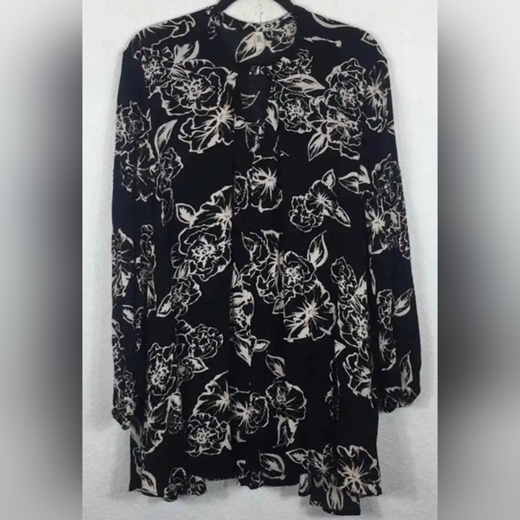 Free People Tunic Dress Revolve Women’s Swing Out Of It Moody Floral L - Picture 2 of 3